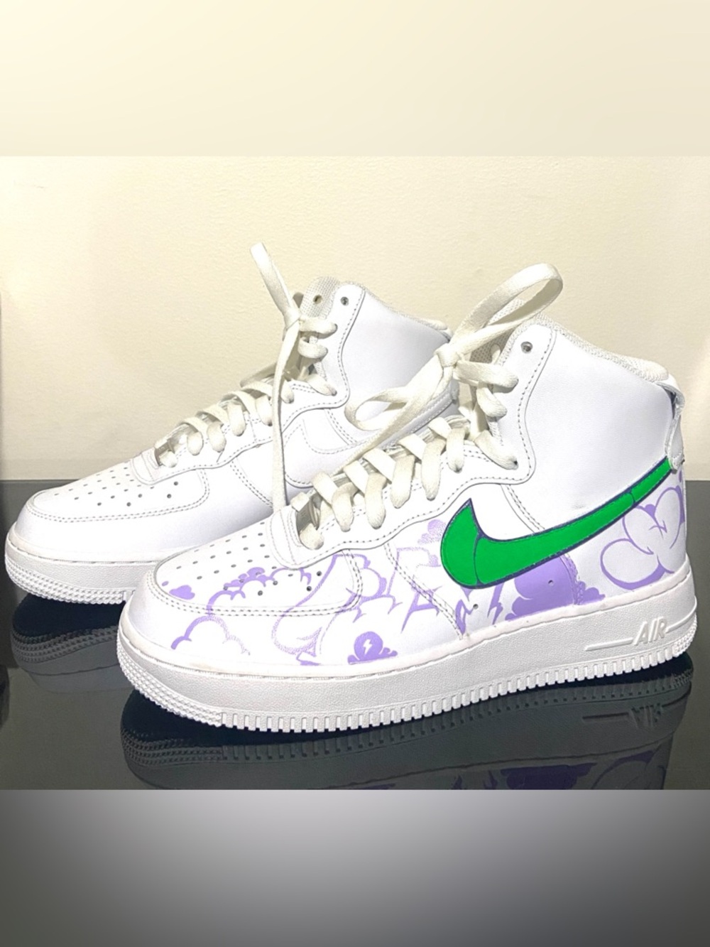 Nike custom Air Force 1 High-Top Sneakers